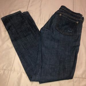 CITIZENS Skinny Jeans Low Rise Dark Blue